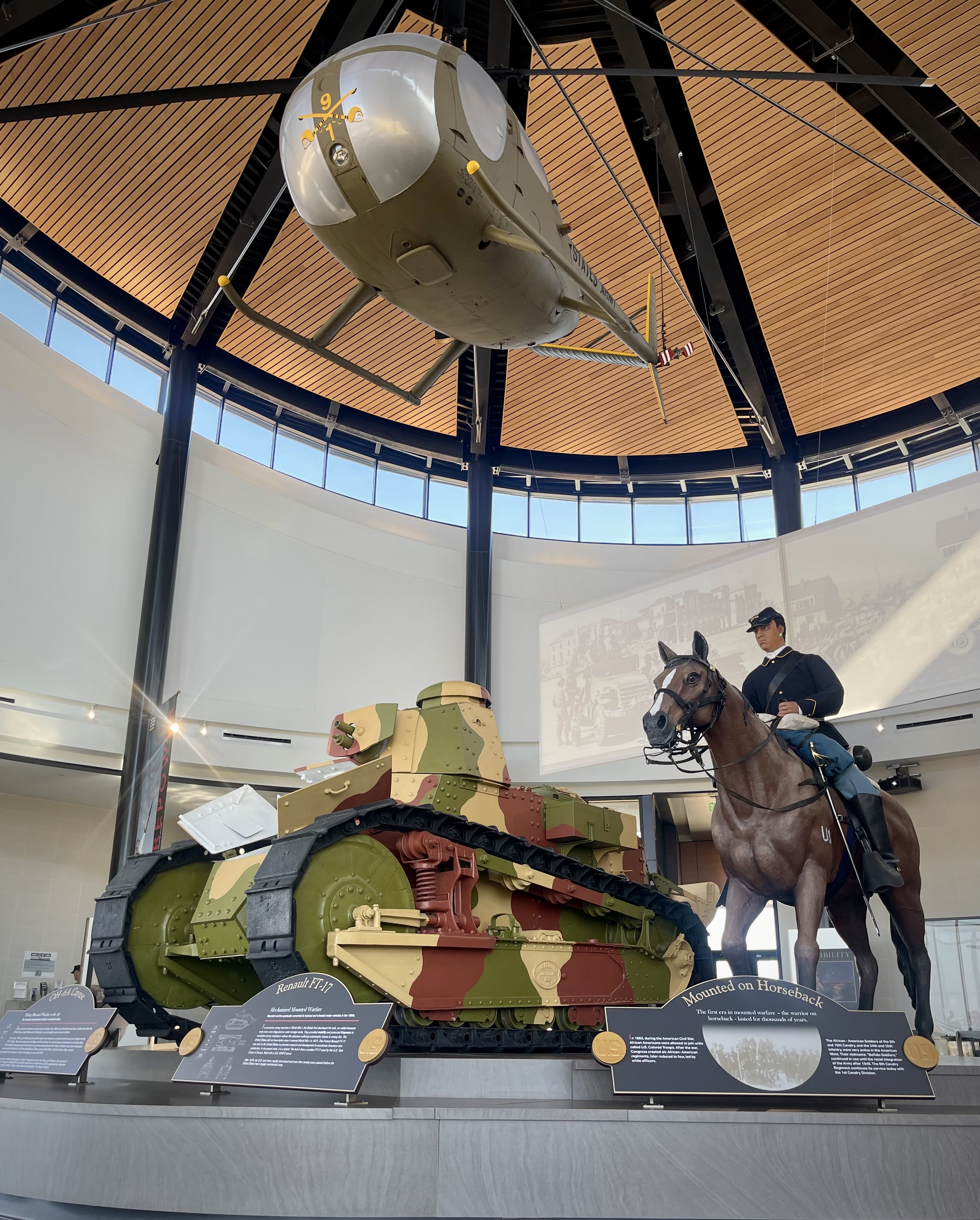 Rotunda 4 at the National Mounted Warrior Museum